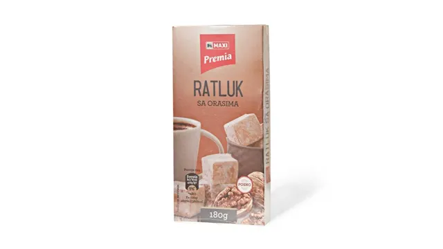 Ratluk sa orasima Maxi 180g Maxi