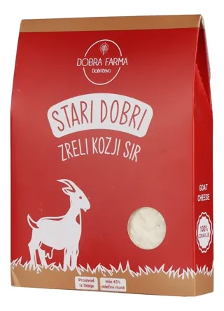 SIR ZRELI KOZIJI STARI DOBRI 200GR DOBRA FARMA
