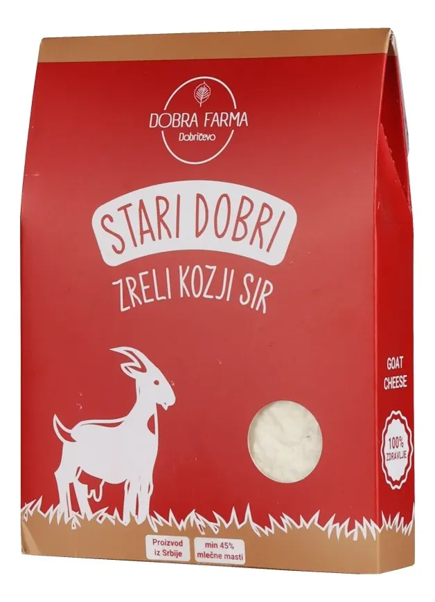 SIR ZRELI KOZIJI STARI DOBRI 200GR DOBRA FARMA DOBRA FARMA