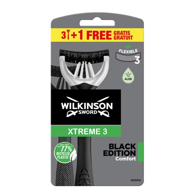 Brijac Wilkinson Xtreme3 ActiveBlack 3+1 1 kom Wilkinson