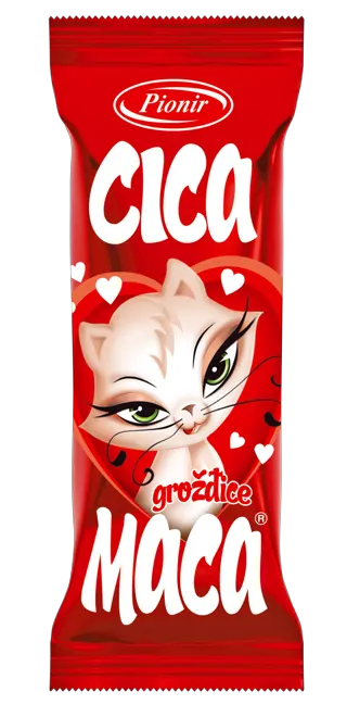 COKOLADA CICA MACA SUVO GROZDJE 30gr PIONIR