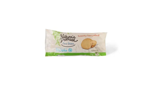 Keks sa ukusom karamele bez glut.NP 90g Nature's Promise
