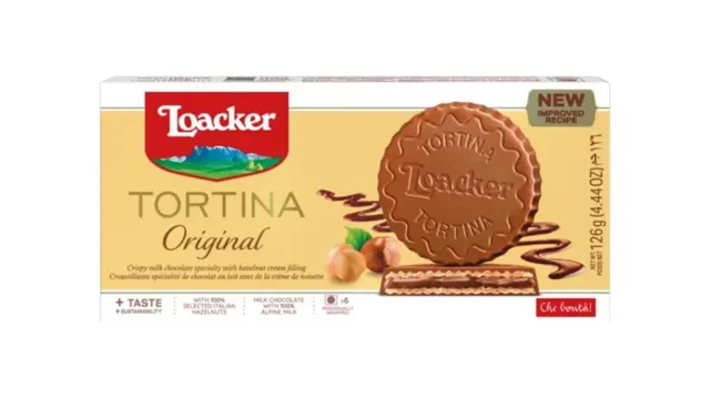 Vafl Tortina original Loacker 126g Loacker