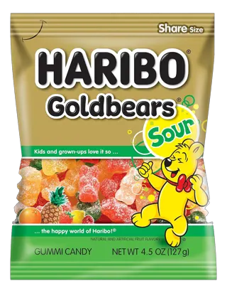 BOMBONE GOLDBEARS HARIBO 100G