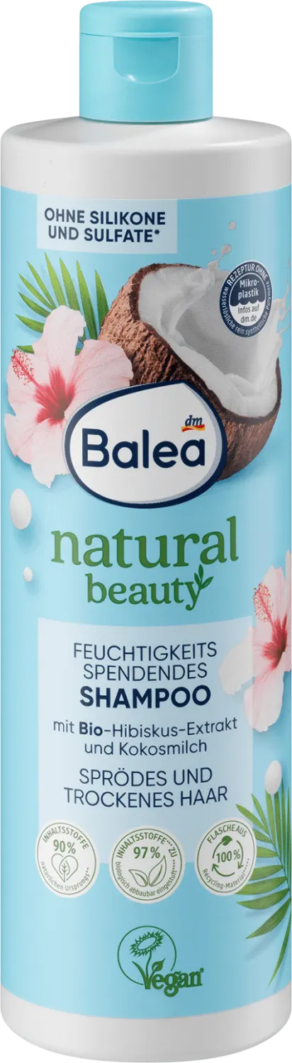 Balea Nat.Beauty hidran. šampon 400ml Balea