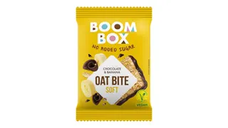 OVSENA PLOČICA BOOM BOX BANANA-TAMNA ČOKOLADA 20G