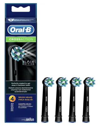 Dopuna Oral-B Cross Action Black 4pcs