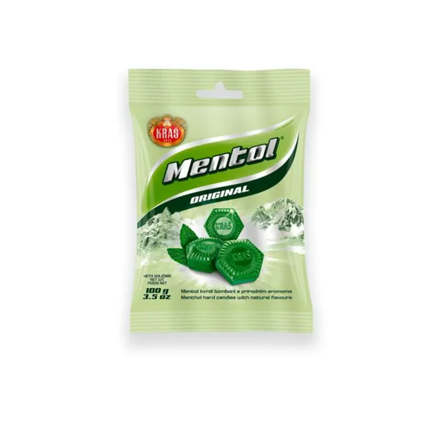 BOMBONE MENTOL 100gr KRAS KRAŠ