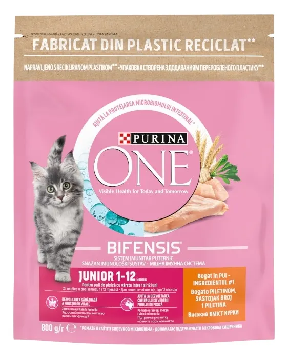 HRANA ZA MAČKE ONE CAT JUN PIL 800G PURINA ONE CAT