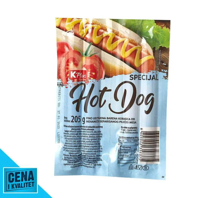 KOBASICA BARENA SPECIJAL 205G K PLU K PLUS