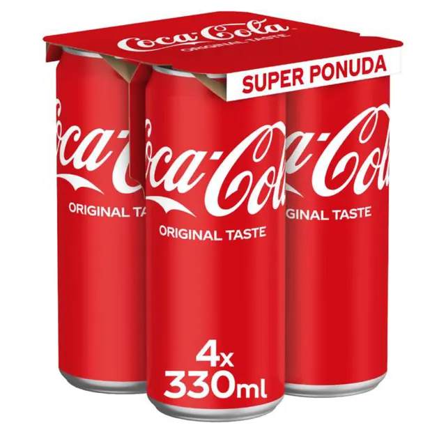 SOK COCA COLA 0.33L LIM 4-PACK* COCA COLA