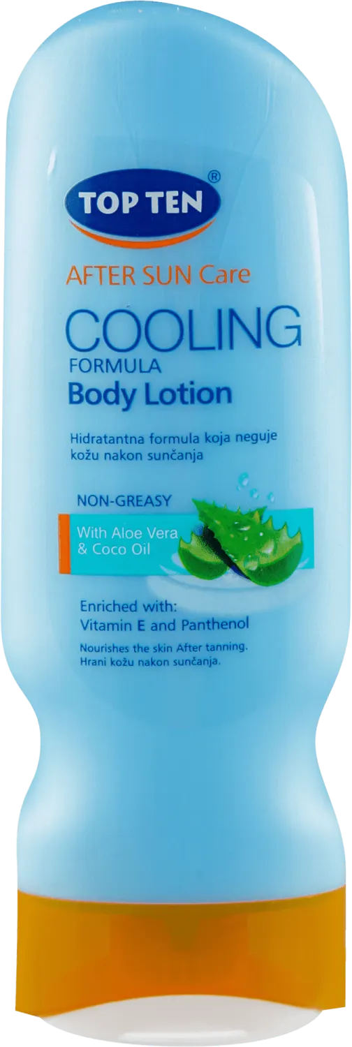 TOP TEN GEL ZA HLAĐENJE POSLE SUNČ.200ML TOP TEN