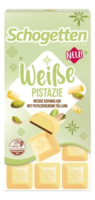 Cokolada pistac Schogetten 100g