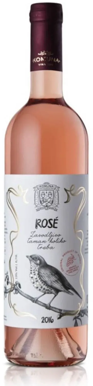 VINO ROSE KOMUNA 0.75L KOMUNA