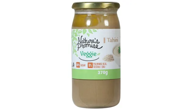 Tahini Nature's Promise 370g Nature's Promise