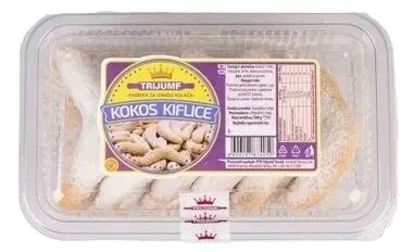 Kokos kiflice 0200 Trijumf 200 g PTK TRIJUMF STANIC