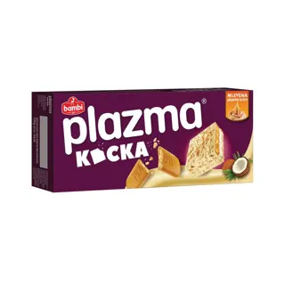 Plazma kocka vafl bela cokolada 130g