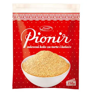 MLEVENI KEKS 250gr PIONIR