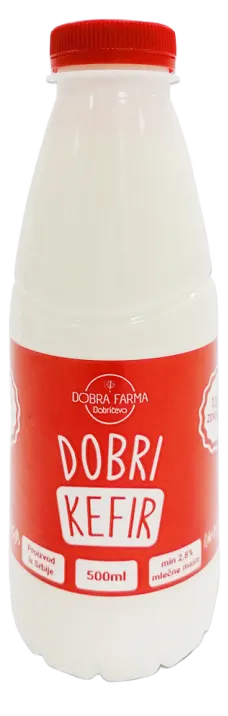 KEFIR KOZJI 500ML DOBRA FARMA DOBRA FARMA