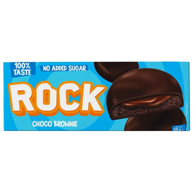 KEKS ROCK CHOCO BROWNIE 128G ROCK