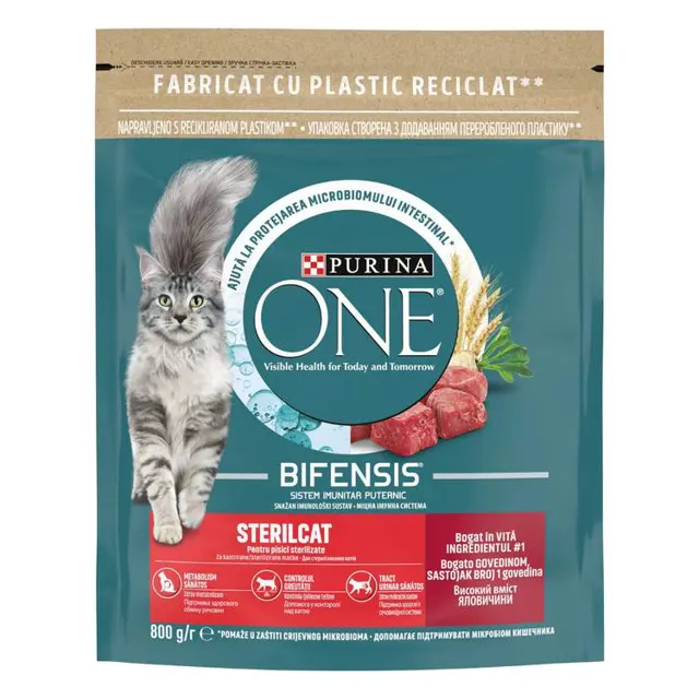 HRANA ZA MAČKE GOVEDINA STERILCAT 800GR PURINA ONE PURINA ONE