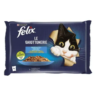 Hrana za macke riba Felix 4x85g