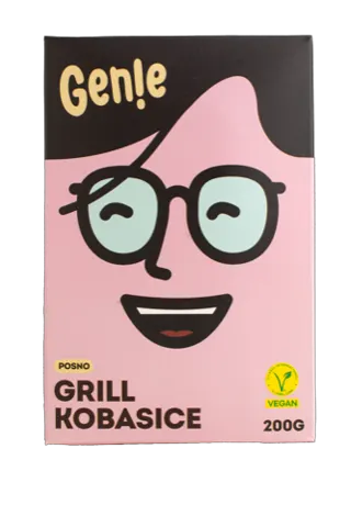 KOBASICA GRILL VEGAN GENIE 200G
