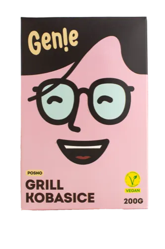 KOBASICA GRILL VEGAN GENIE 200G GENIE