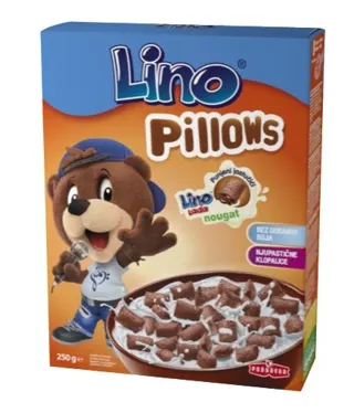 CEREALIJE LINO PILLOWS PODRAVKA 250GR
