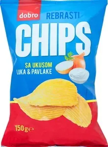 CIPS SA UKUSOM LUKA I PAVLAKE 150G DOBRO OSTALO
