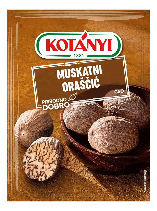 Muskatni orascic celi kesica 9g "AWT" KOTANYI