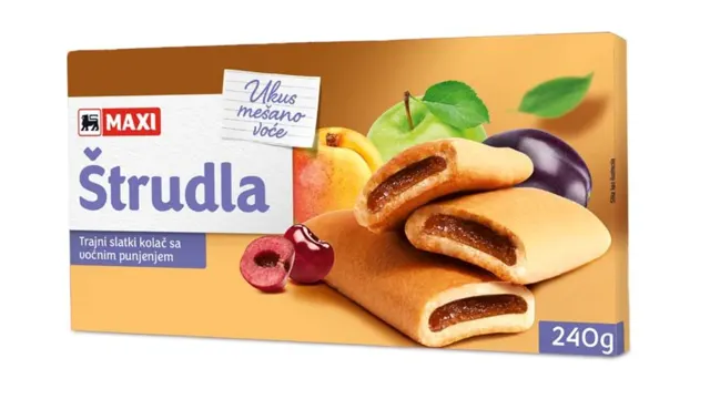 Strudle sa mes.vocem Maxi 240g Maxi