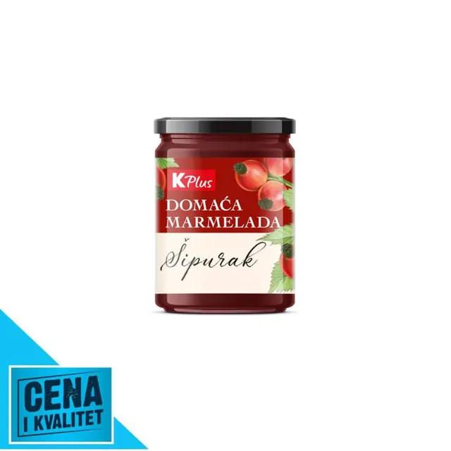 MARMELADA ŠIPURAK 680G K PLUS K PLUS