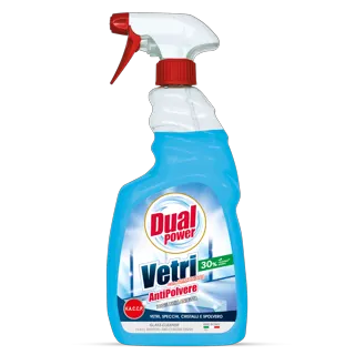 DUAL POWER SPRAJ ZA STAKLA BLUE 750ML
