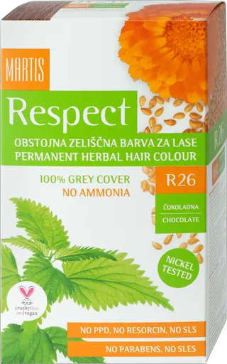 Respect boja za kosu R26 čokolada