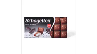 Cokolada black&white Schogetten100g