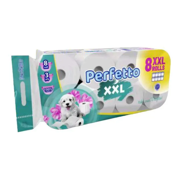 Toalet papir Perfetto 8/1 MEGA PERFETTO