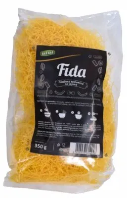 TESTENINA FIDA SA JAJIMA BAŠ BAŠ 350G BAS BAS