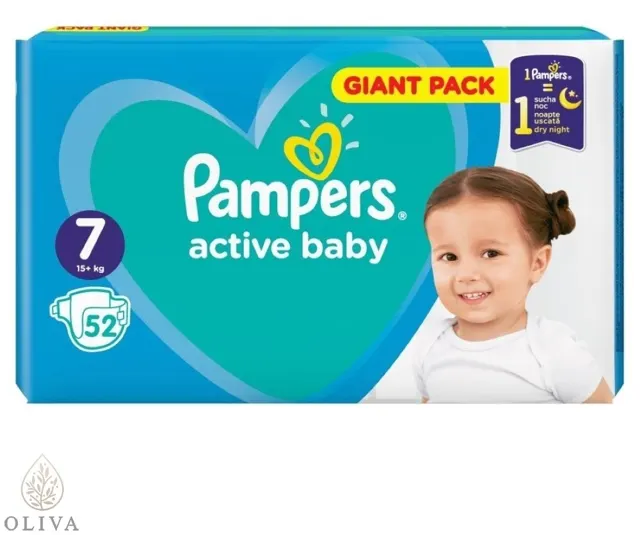 PELENE PAMPERS 7 GP 52/1 52 kom PAMPERS