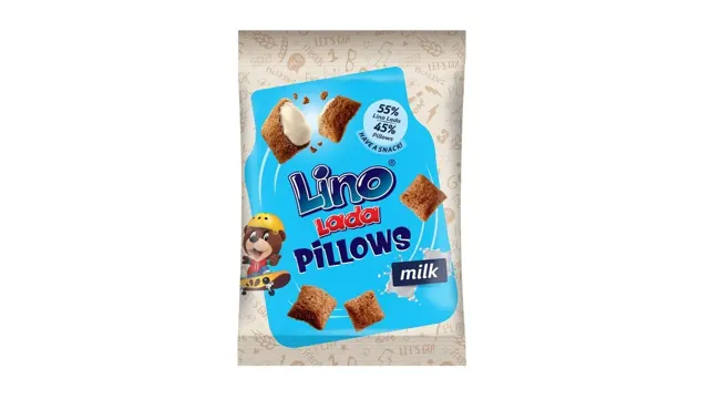 Lino Lada 80g pillows MILK Podravka LINO