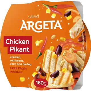 SALATA CHICKEN PIKANT ARGETA 160gr
