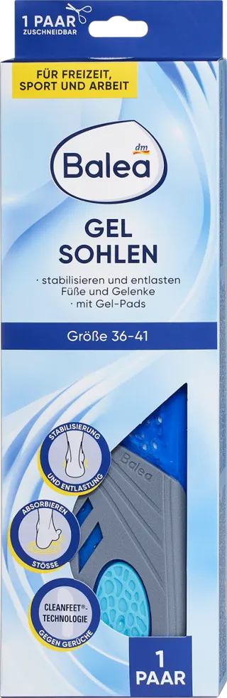 Balea gel ulošci za cipele 36-41 1par
