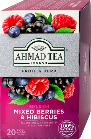 ČAJ MIXED BERRIES & HIBISCUS 40GR AHMAD TEA