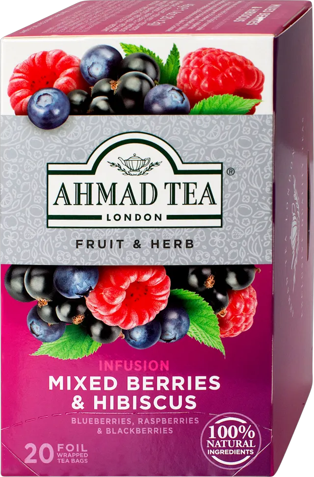 ČAJ MIXED BERRIES & HIBISCUS 40GR AHMAD TEA AHMADTEA