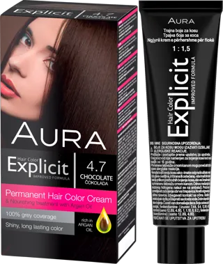 Farba/kosu Argan oil Explicit Rosal 4.7
