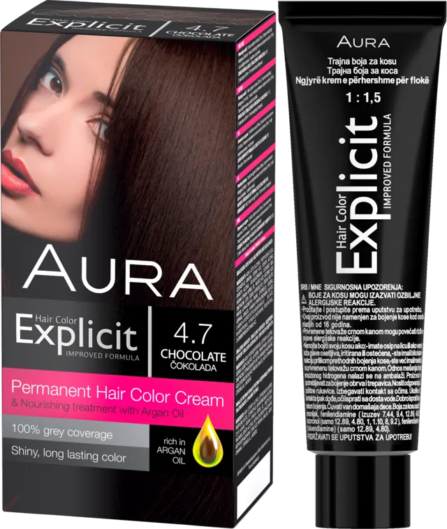 Farba/kosu Argan oil Explicit Rosal 4.7 Explicit