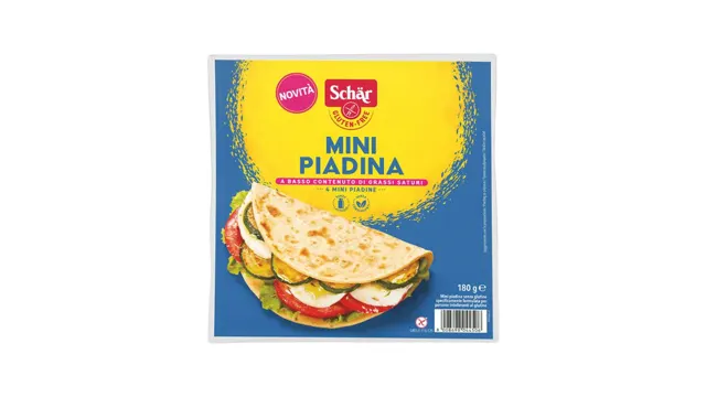 Schar MINI PIADINA tortilj.bez.glut.180g Schär