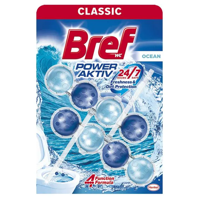 WC Osvez.Bref Pow.Akt.Ocean d.pack 2x50 51 g Bref