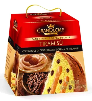 PANETTONE MASNI BISKVIT SA TIRAMISU FILOM 750GR GRANDUCALE