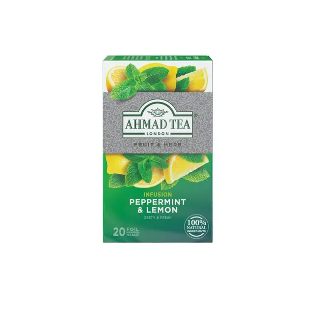 ČAJ PEPPERMINT & LEMON 20/1 AHMAD TEA 30 g AHMADTEA